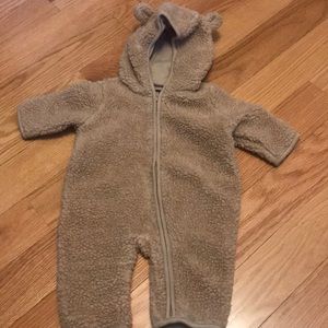 Baby teddy bear one piece